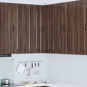 vidaXL Armário de Cozinha com porta Carvalho Marrom 57 x 57 x 100 cm