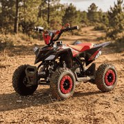 MINI MOTO 4 GASOLINA PARA CRIANÇAS 49cc Roan Ratte R6 4.5cv VERMELHA