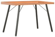 vidaXL Secretária 90x50x79 cm castanho