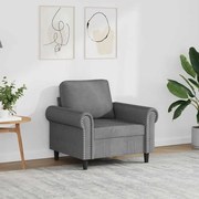 vidaXL Poltrona 60 cm veludo verde-escuro