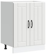 vidaXL Armário baixo lavatório Lucca deriv. madeira branco