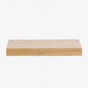 Conjunto De Móvel De Casa De Banho Suspenso Em Madeira De Teca Venetian Madeira De Teca Clara & Sem Lavatório & ↔︎ 60 Cm - Sklum