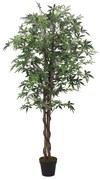 Ácer artificial 672 folhas 180 cm verde