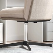 vidaXL Cilindro a Gás para Cadeira de Escritório Chrome 318-473 mm