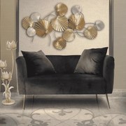 SOFÁ 2 LUGARES BUCAREST PRETO 127X74X71 CM