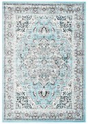 vidaXL Tapete Azul Claro 80 x 150 cm Polietileno