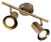 Foco de teto bronze rotativo e inclinável - Karin 2