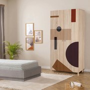 Guarda-roupa Lidya – Sonomo – 90x192x52 cm