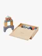 Blocos de construção em madeira Creative, conjunto de 36