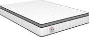 HOMCOM Colchão 140 x 190 cm, 20cm de espessura, colchão com molas ensacadas 7 zonas espuma viscoelástica com gel refrescante | Aosom Portugal