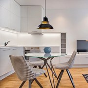 Chandelier Berceste – Preto – 34 x 34 cm