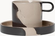 Chávena de café com pires Inlay
