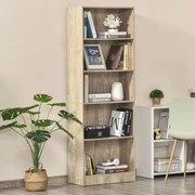 Estante Kluso - Carvalho - Design Moderno