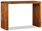 Mesa consola madeira maciça c/ acabamento a mel 110x40x76 cm