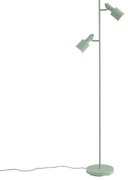 Candeeiro de pé moderno verde 2 luzes - Stijn