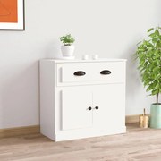 vidaXL Aparador 70x35,5x67,5 cm derivados de madeira branco