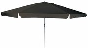 vidaXL Parasol ø395 x 245 cm Preto