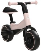 AIYAPLAY Bicicleta sem Pedais para Crianças acima de 18 Meses com Assento Ajustável em 30-36,5 cm Rodas de Ø19 cm 66,5x34x46,5cm Rosa | Aosom Portugal