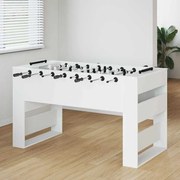 vidaXL Mesa de Futebol Branco 146,5 x 74 x 85 cm Madeira processada