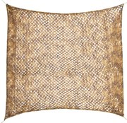 vidaXL Rede de camuflagem com saco de arrumação 316x296 cm areia