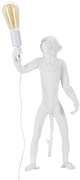 CANDEEIRO DE MESA MACACO BRANCO CM Ø 26X34X55