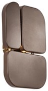 Candeeiro de Parede Design Bronze 3-Luzes - Planes