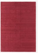 Tapete de lã artesanal Alexia RED