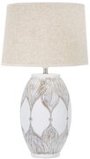 CANDEEIRO DE MESA OVAL ATENAS RESINA Ø 38X67 CM
