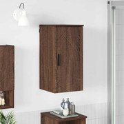 vidaXL Armário de Banheiro com porta Carvalho Marrom 30 x 31,5 x 61 cm