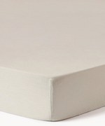 Lençol em linho lavado com elástico topper Airy