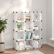 Guarda Joias Rotativo 360° com Espelho Organizador de Jóias de Todo o  Comprimento com Maquilhagem Espelho 39 x 39 x 161 cm Branco 