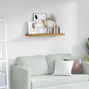 vidaXL Prateleira de Parede Castanho 80 x 23,5 x 4 cm