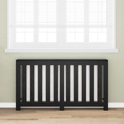 vidaXL Capa de Radiador Carvalho Preto 149 x 20 x 82 cm