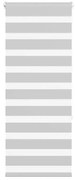 vidaXL Cortina de zebra 60x150 cm largura do tecido 55,9 cm poliéster