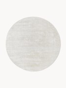 Tapete redondo artesanal em viscose Jane