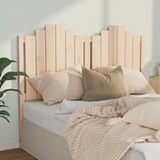 vidaXL Cabeceira de cama 141x4x110 cm pinho maciço