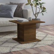 vidaXL Mesa de centro derivados de madeira carvalho castanho