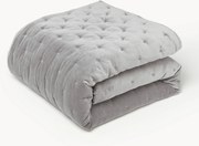 Colcha acolchoada em veludo Cheryl