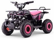 Moto 4 elétrica para crianças ATV Veloci 800W Rosa