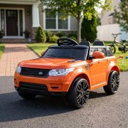 Carro elétrico para Crianças Start Run, 12V Rodas	e assento plástico Laranja