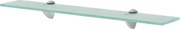 vidaXL Prateleira flutuante vidro 60x20 cm 8 mm