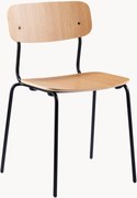 Cadeira de jantar em madeira artesanal Holmen