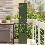 vidaXL Tela de Privacidade para Jardim Verde-oliva 32 x 140 cm