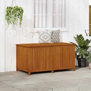 vidaXL Caixa de arrumação p/ jardim 150x80x75 cm madeira acácia maciça