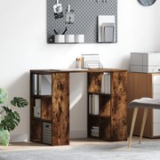 Mesa de Canto Carvalho Fumado Madeira Engenheirada Médio