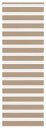 vidaXL Cortina de zebra 90x200 cm largura do tecido 85,9 cm poliéster