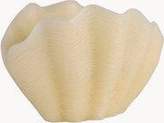 Vela artesanal em forma de concha