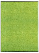 Tapete de porta lavável 90x120 cm verde