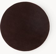 Tapete redondo em lã artesanal Zayne