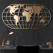 Acessório Decorativo de Metal Mt-03 – Dourado – 60 x 120 cm